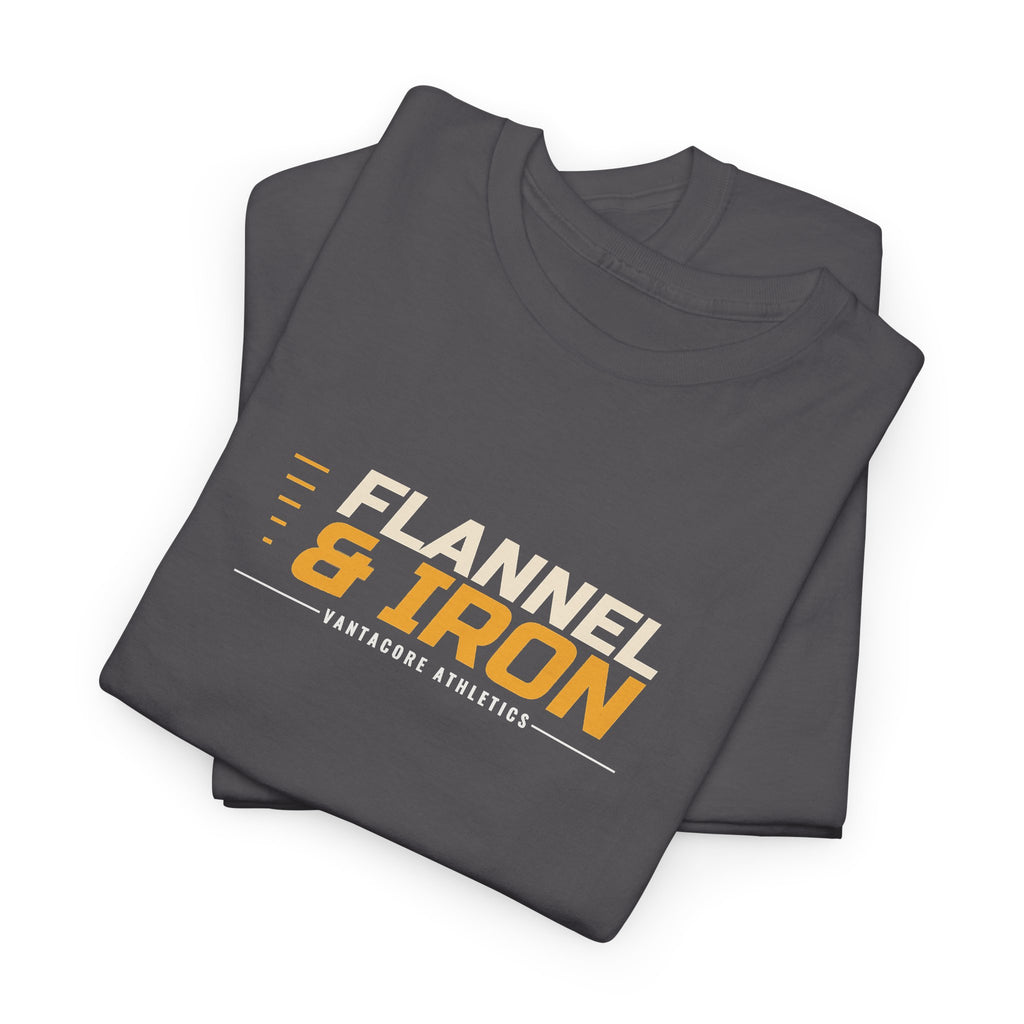 Flannel & Iron | Men's Graphic Gym T-Shirt