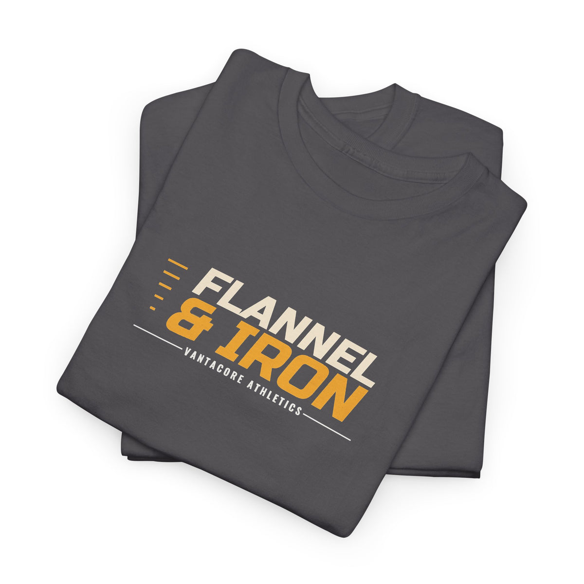 Flannel & Iron | Men's Graphic Gym T-Shirt