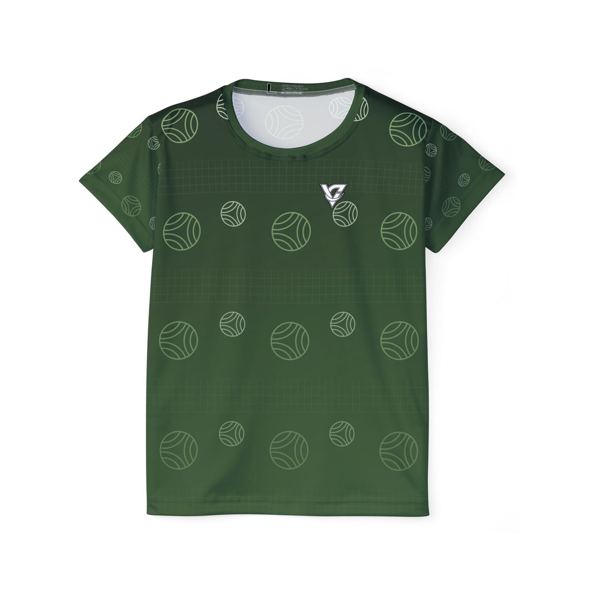 Volleyball Forest Camo Spike Panel Women's Sports Jersey