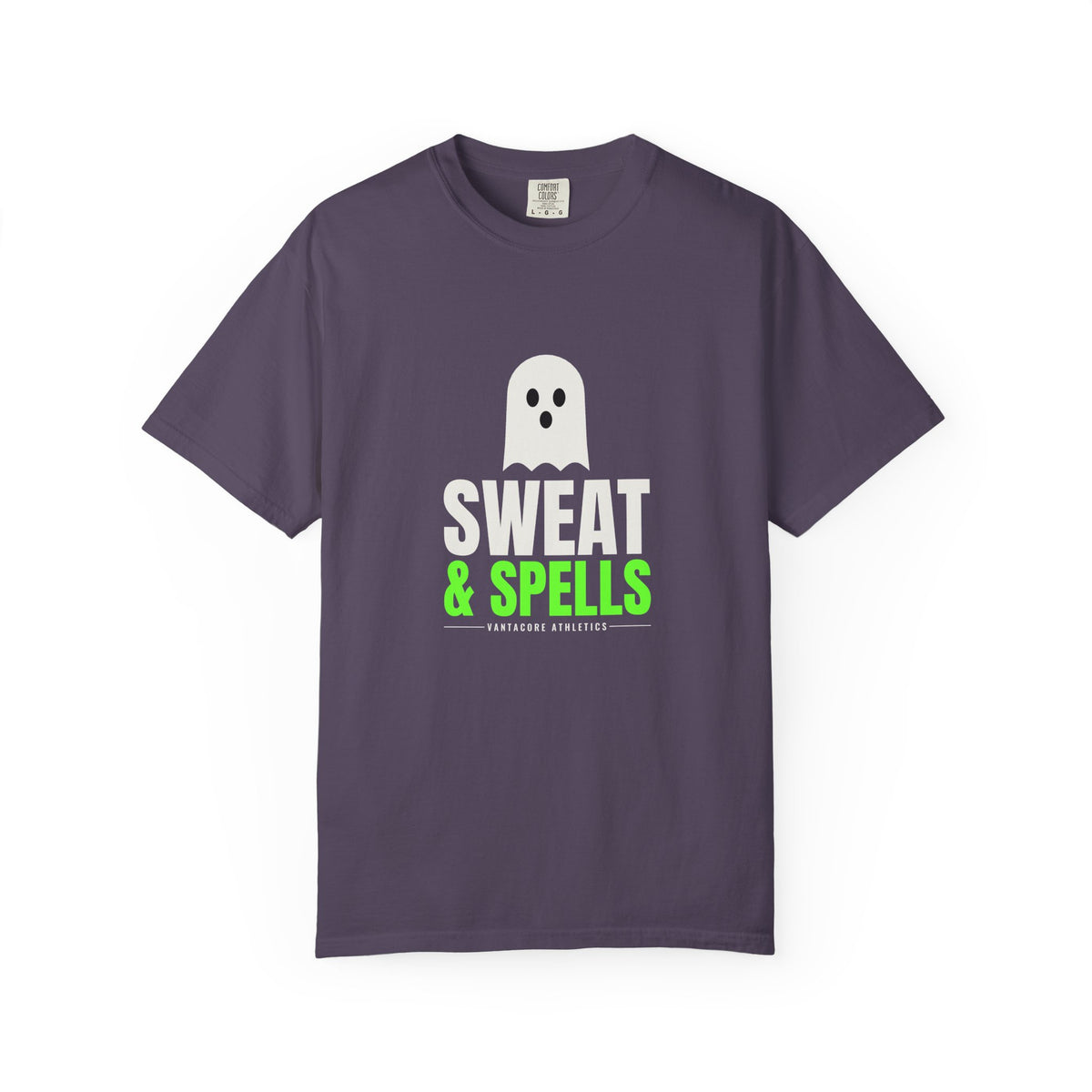 Sweat & Spells | Women's Halloween Garment-Dyed Graphic Tee