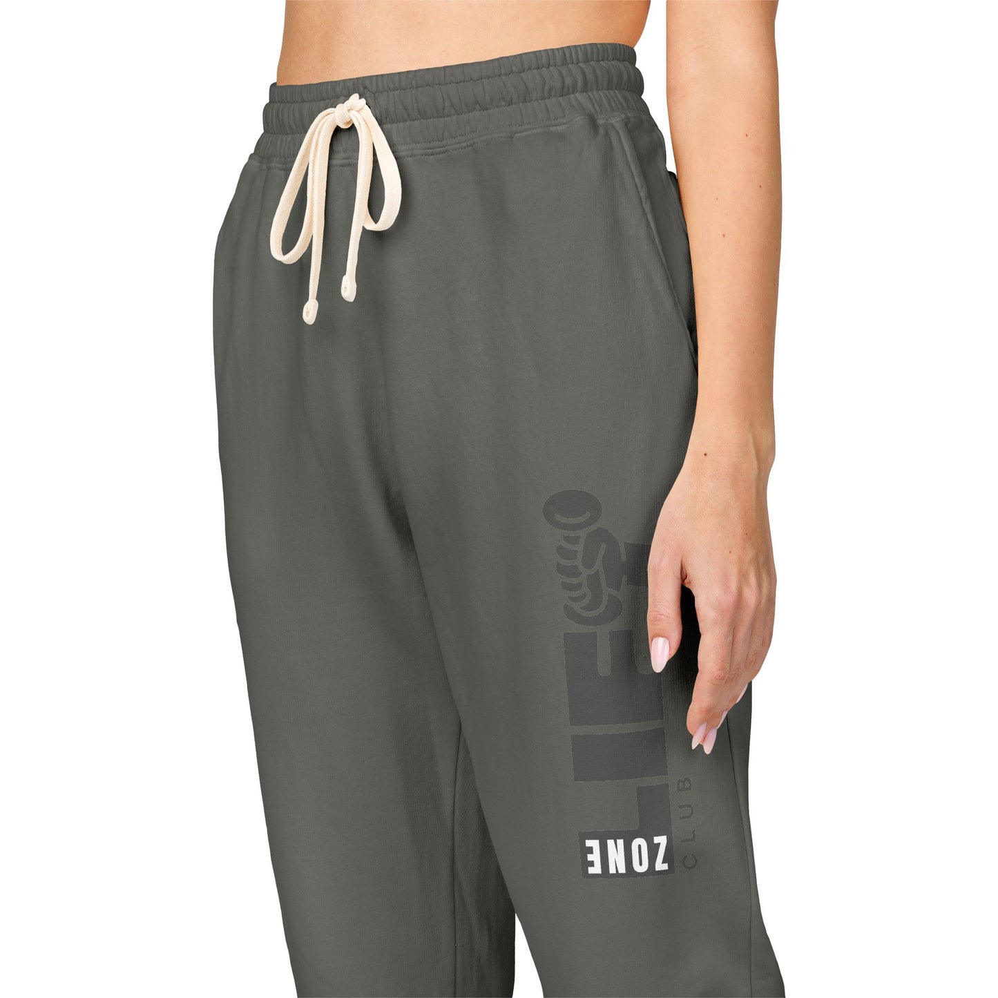 Charcoal 'Bones' Graphic Sweatpants — Casual Unisex Joggers