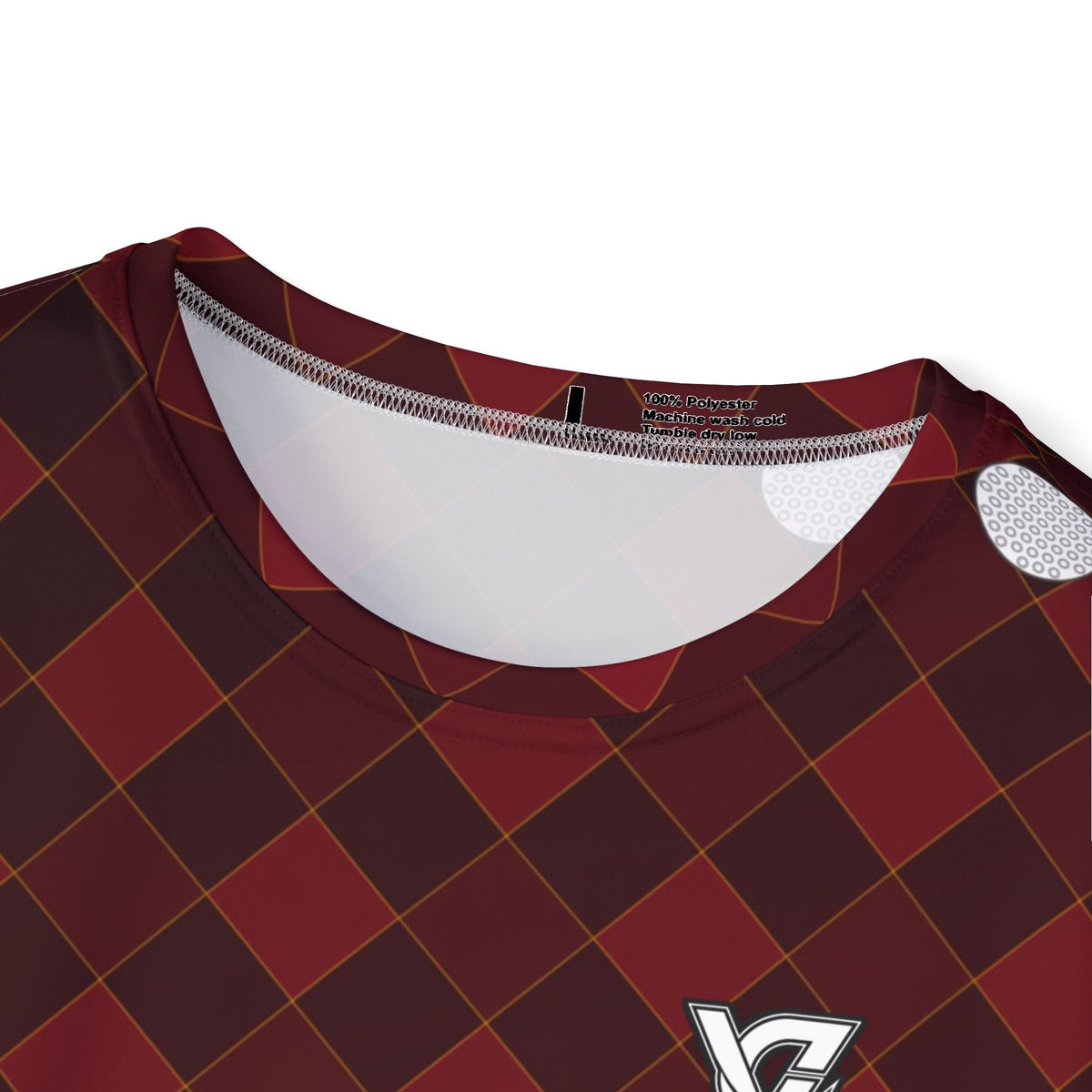 Golf Crimson Blaze Dimple Links Men's Sports Jersey