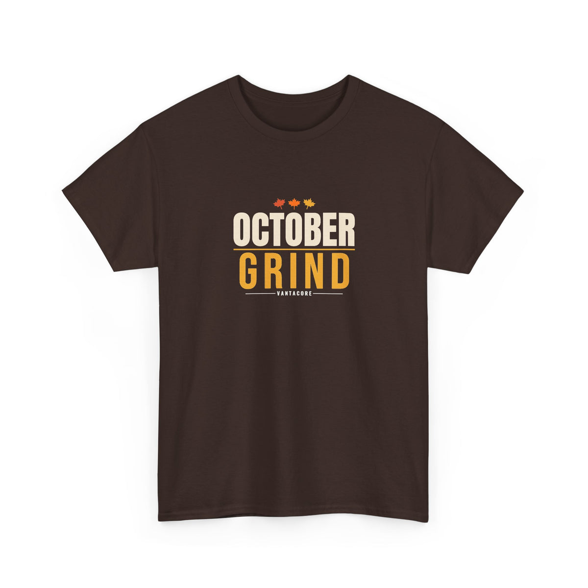 October Grind | Men's Graphic Gym T-Shirt