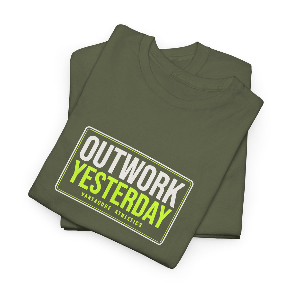 Outwork Yesterday | Men's Graphic Gym T-Shirt