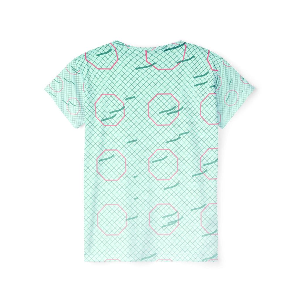 Combat Sports Mint Glow Cage Mesh Women's Sports Jersey