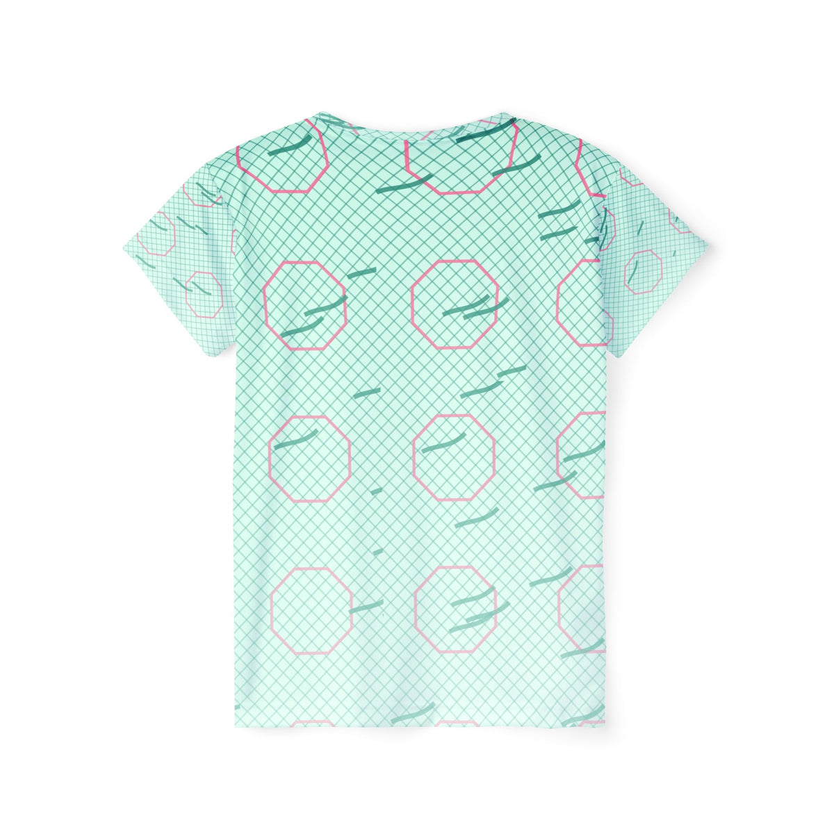 Combat Sports Mint Glow Cage Mesh Women's Sports Jersey