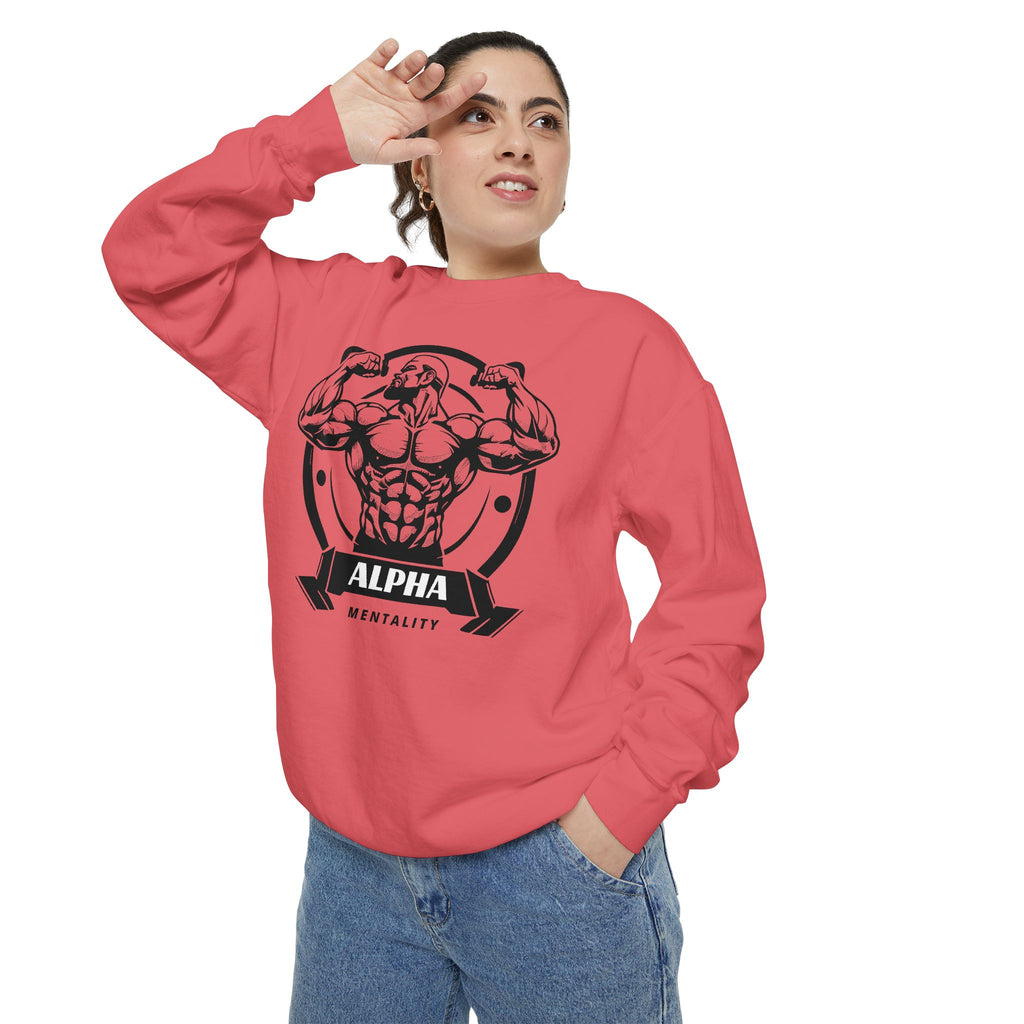 Alpha Mentality Sweatshirt | Muscular Gym Crewneck