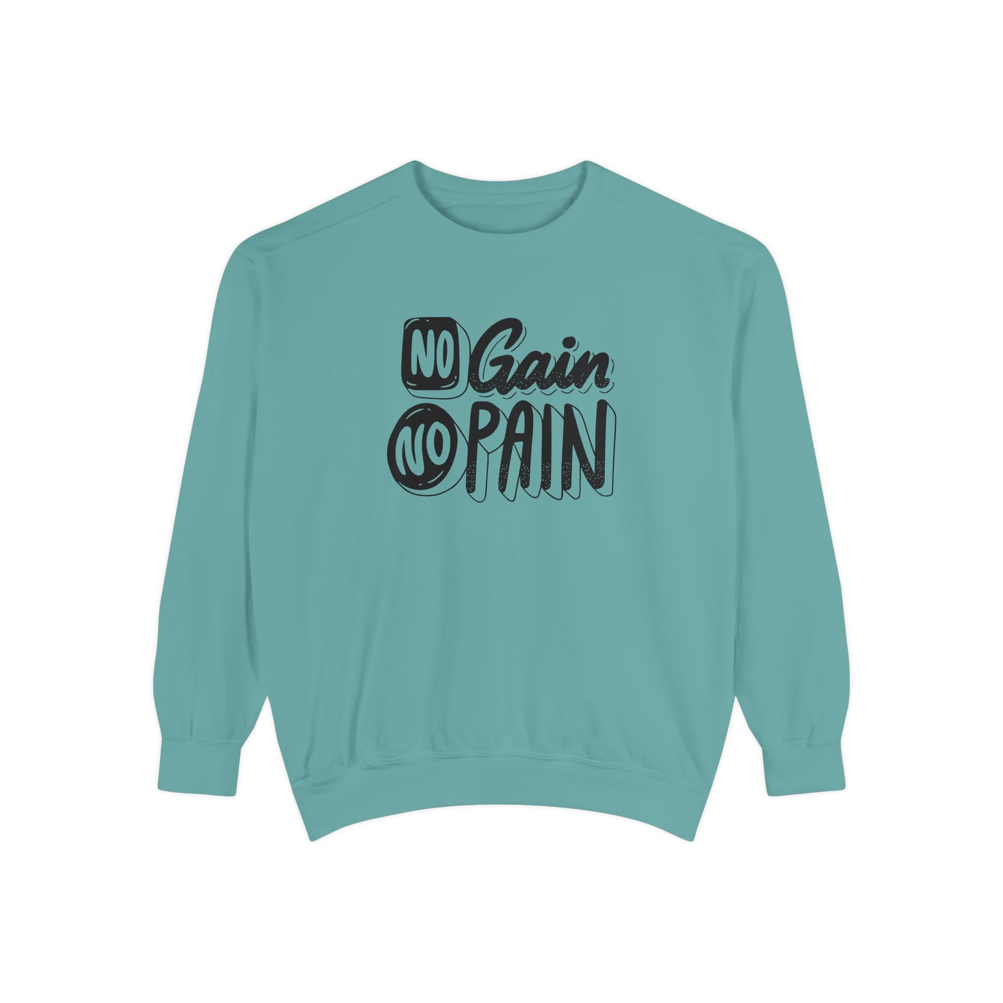 No Gain No Pain Sweatshirt | Motivational Fitness Crewneck