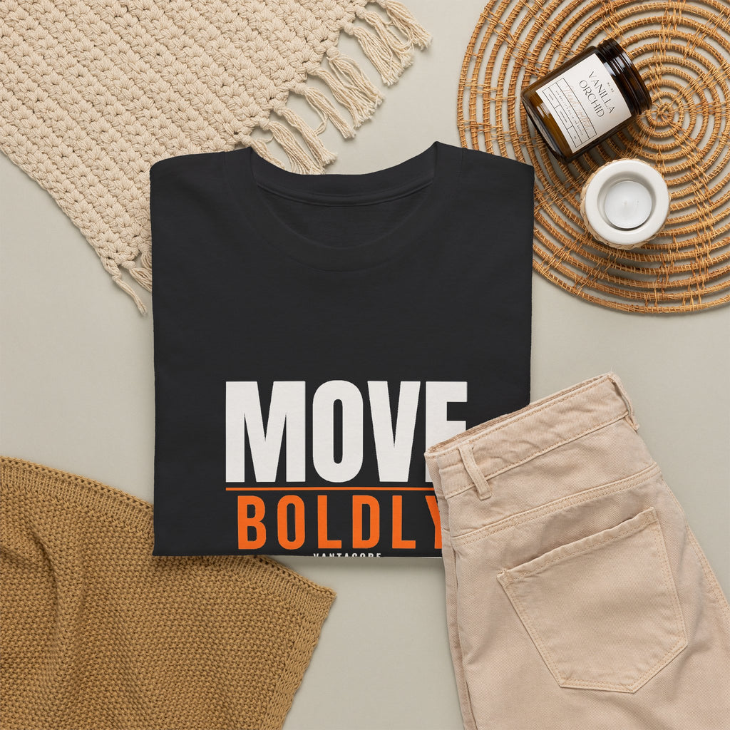 Move Boldly | Men's Graphic Gym T-Shirt