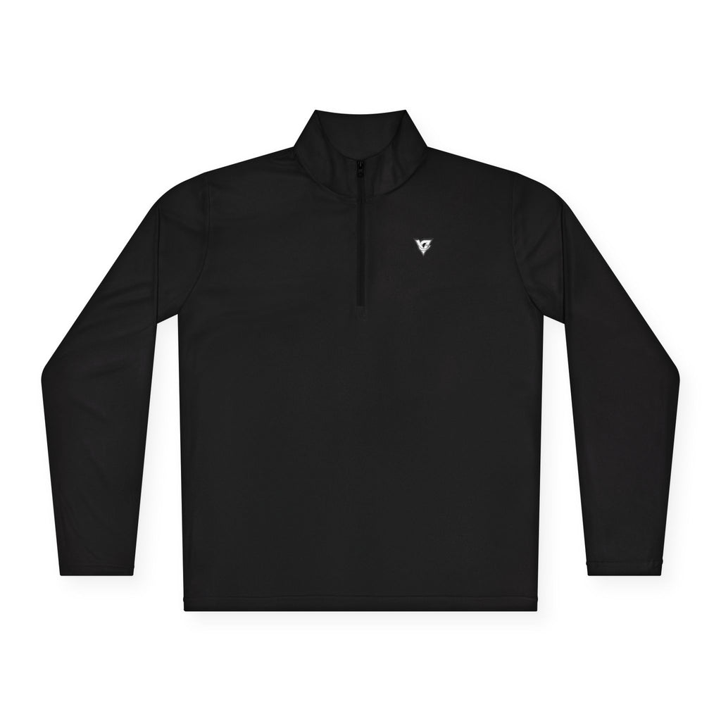 Quarter-Zip Pullover | Chest Emblem