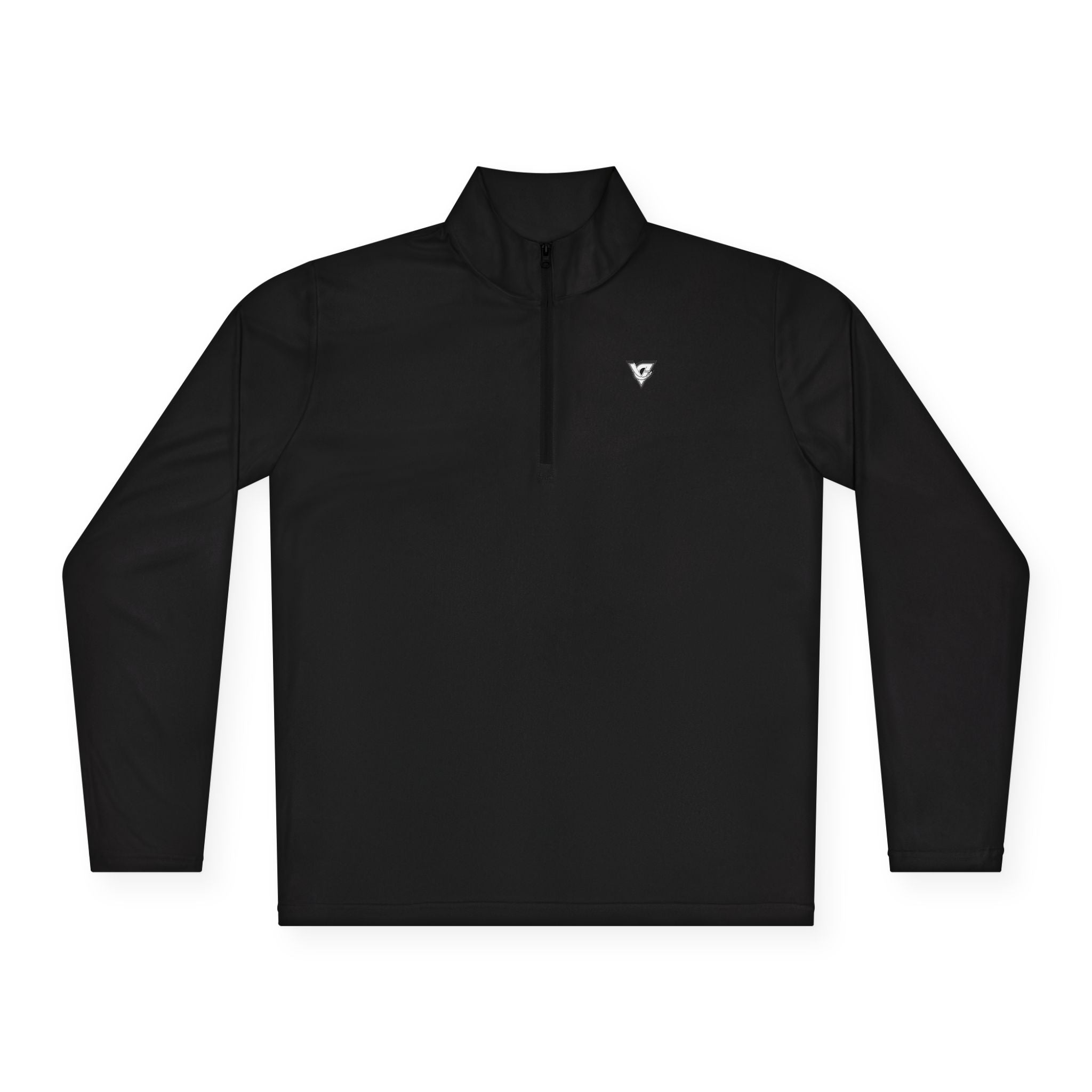 Quarter-Zip Pullover | Chest Emblem