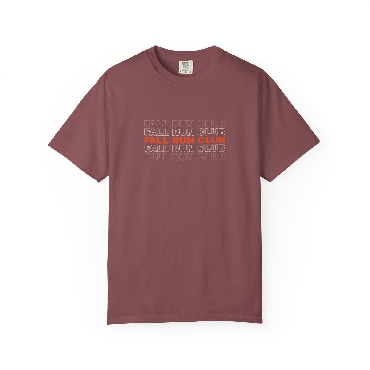 Fall Run Club | Women's Garment-Dyed Graphic Tee