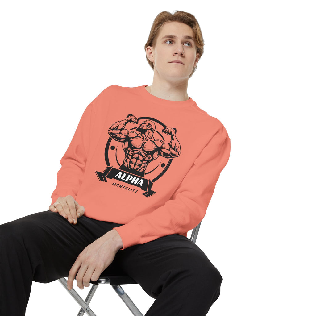 Alpha Mentality Sweatshirt | Muscular Gym Crewneck