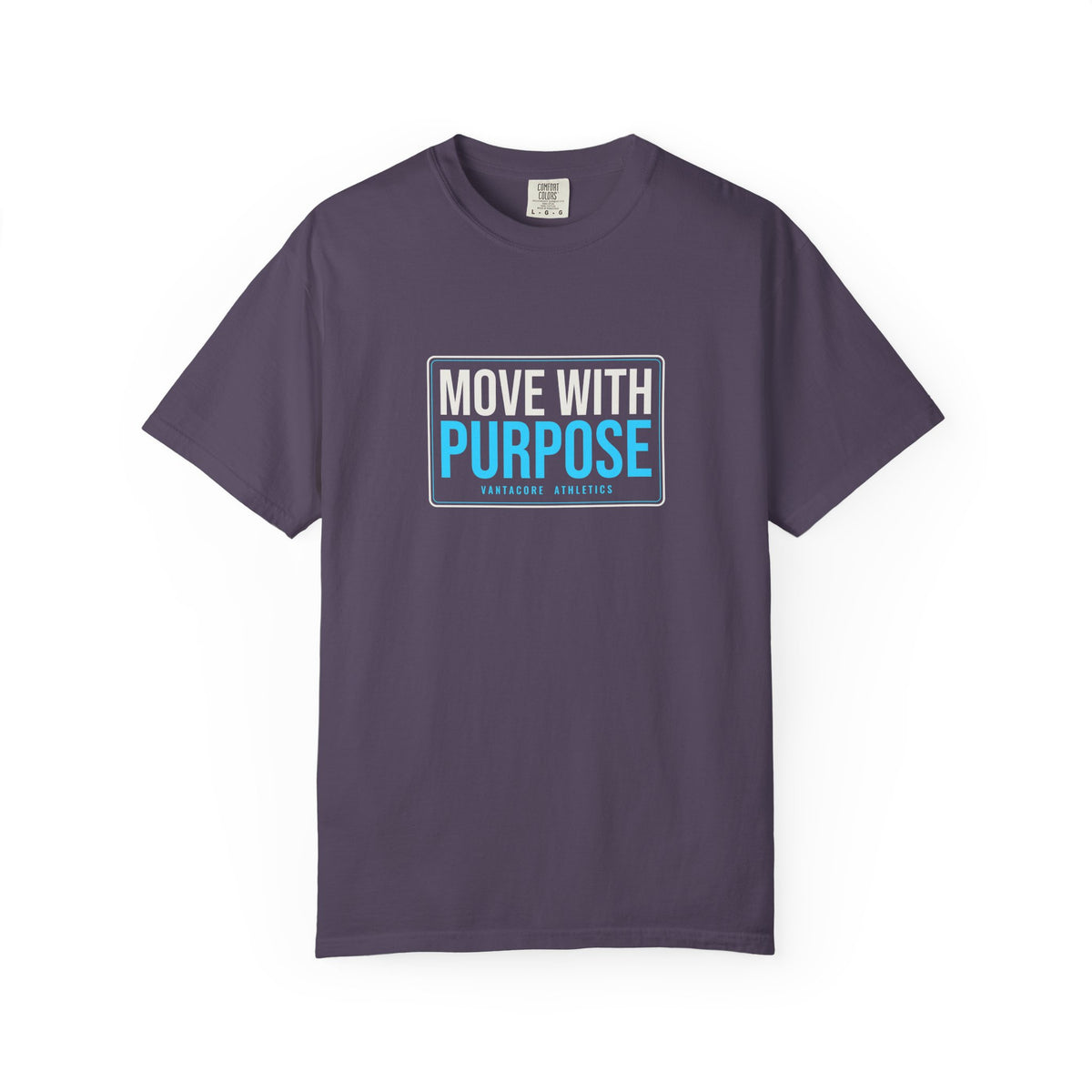 Move With Purpose | Women's Garment-Dyed Graphic Tee