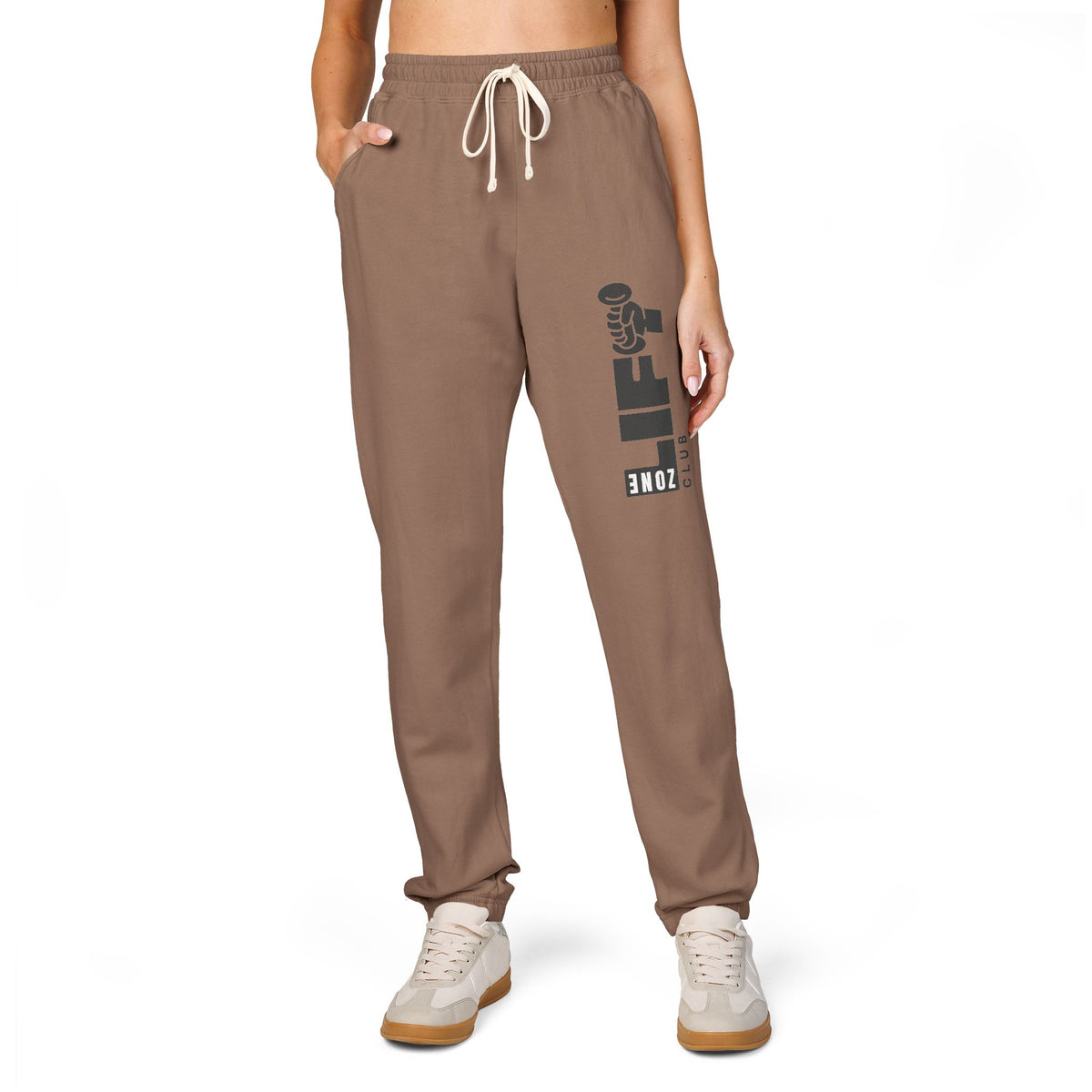 Charcoal 'Bones' Graphic Sweatpants by Vantacore Athletics, view 5