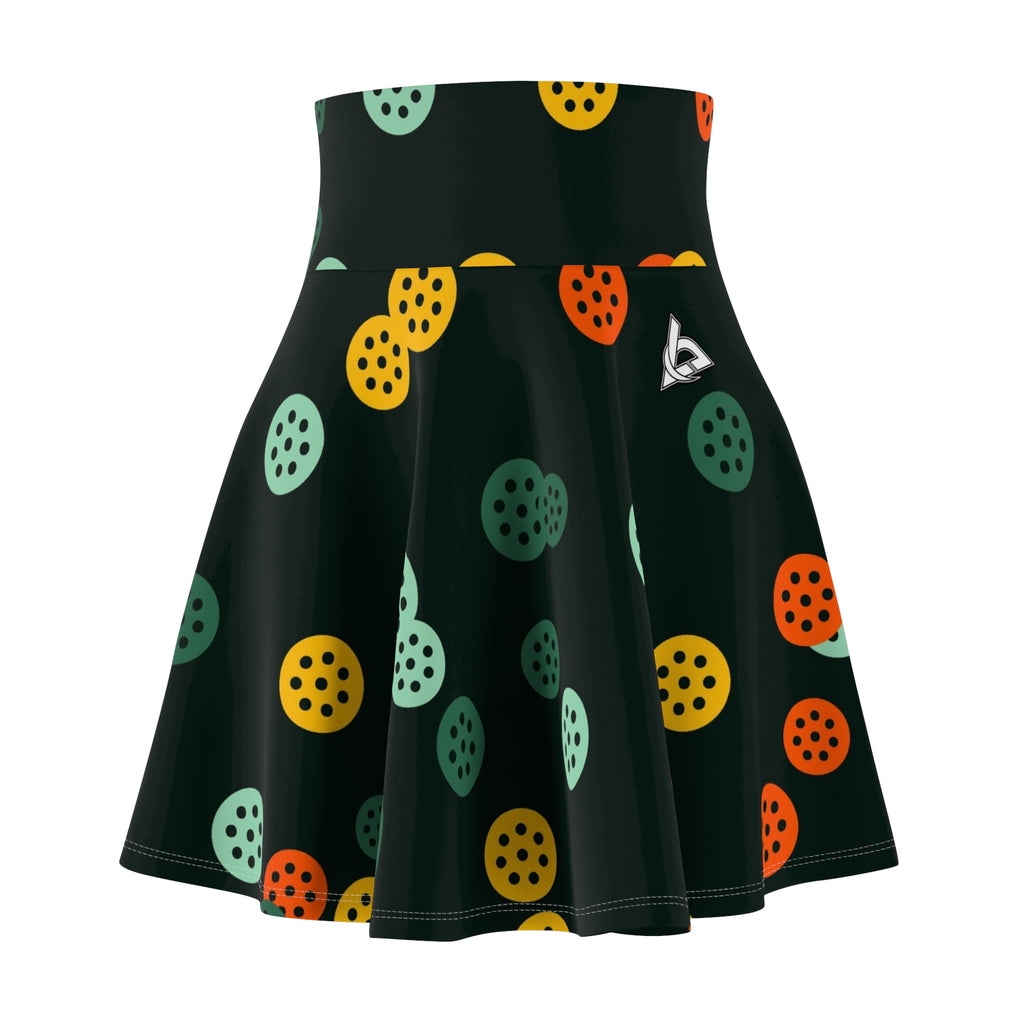 Pickleball Jungle Juice Icon Storm Women's Athletic Skater Skirt