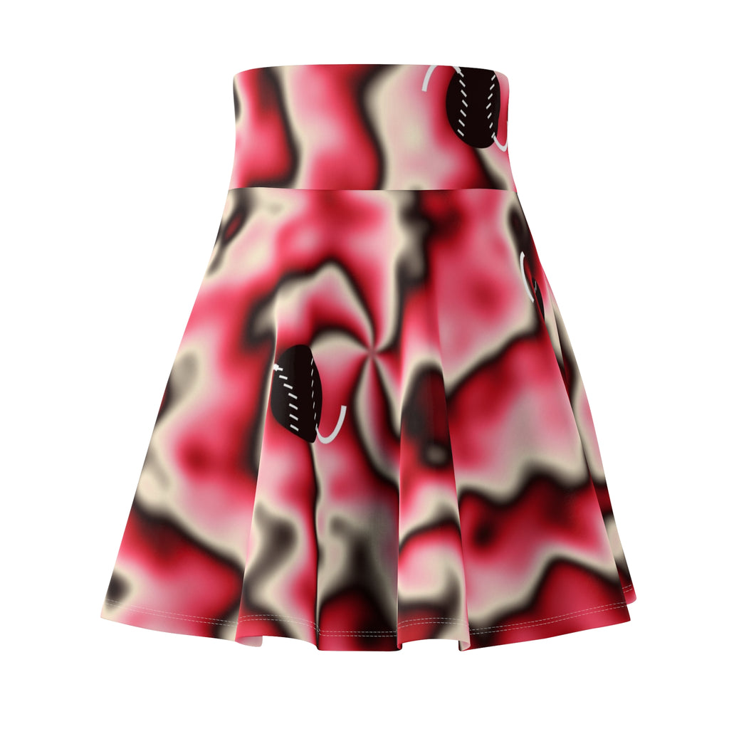 Baseball & Softball Ruby Rush Tie-Dye Spin Women's Athletic Skater Skirt