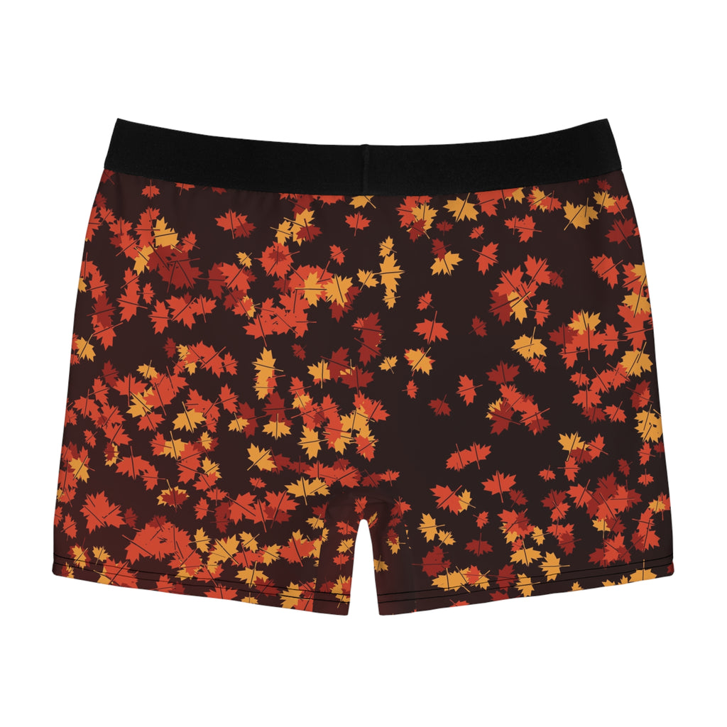 Maple Falling Leaves Men's Boxer Briefs — Performance Underwear