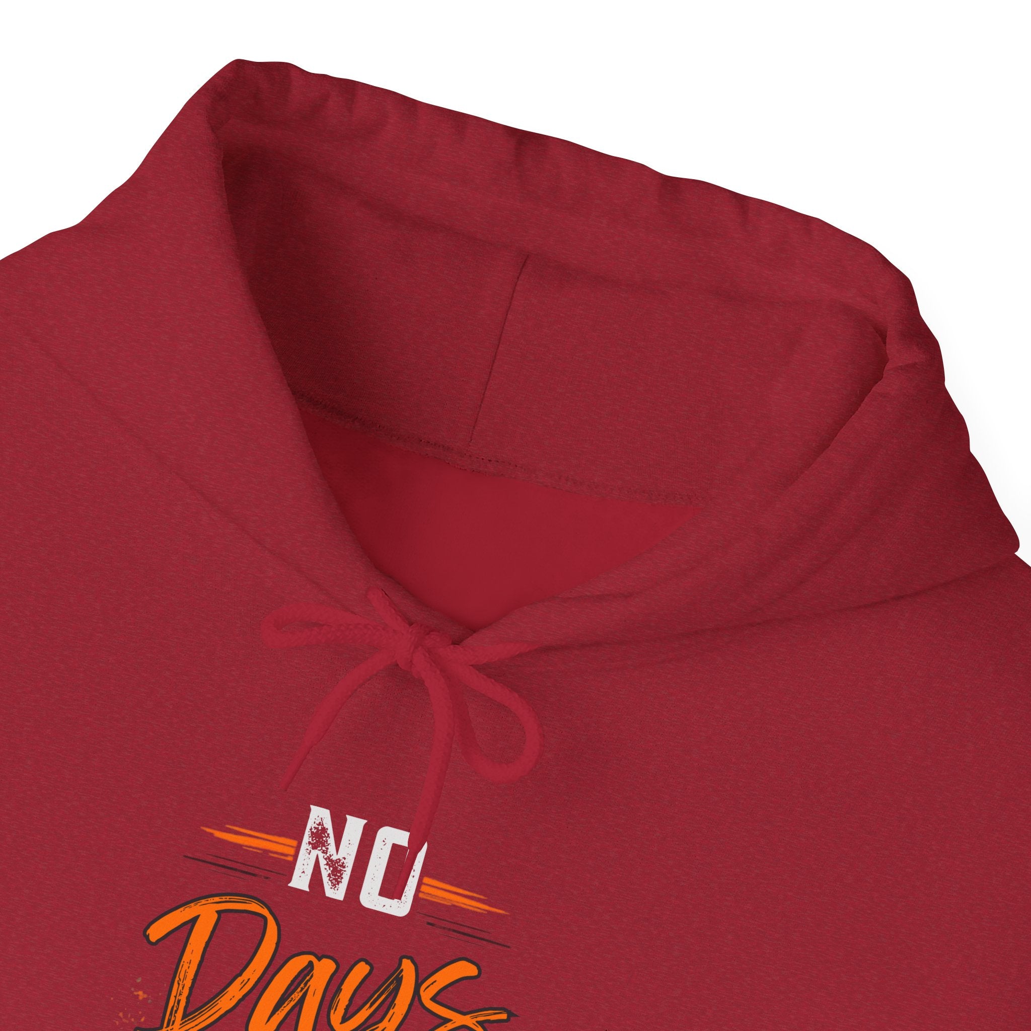 No Days Off | Heavy Hooded Sweatshirt