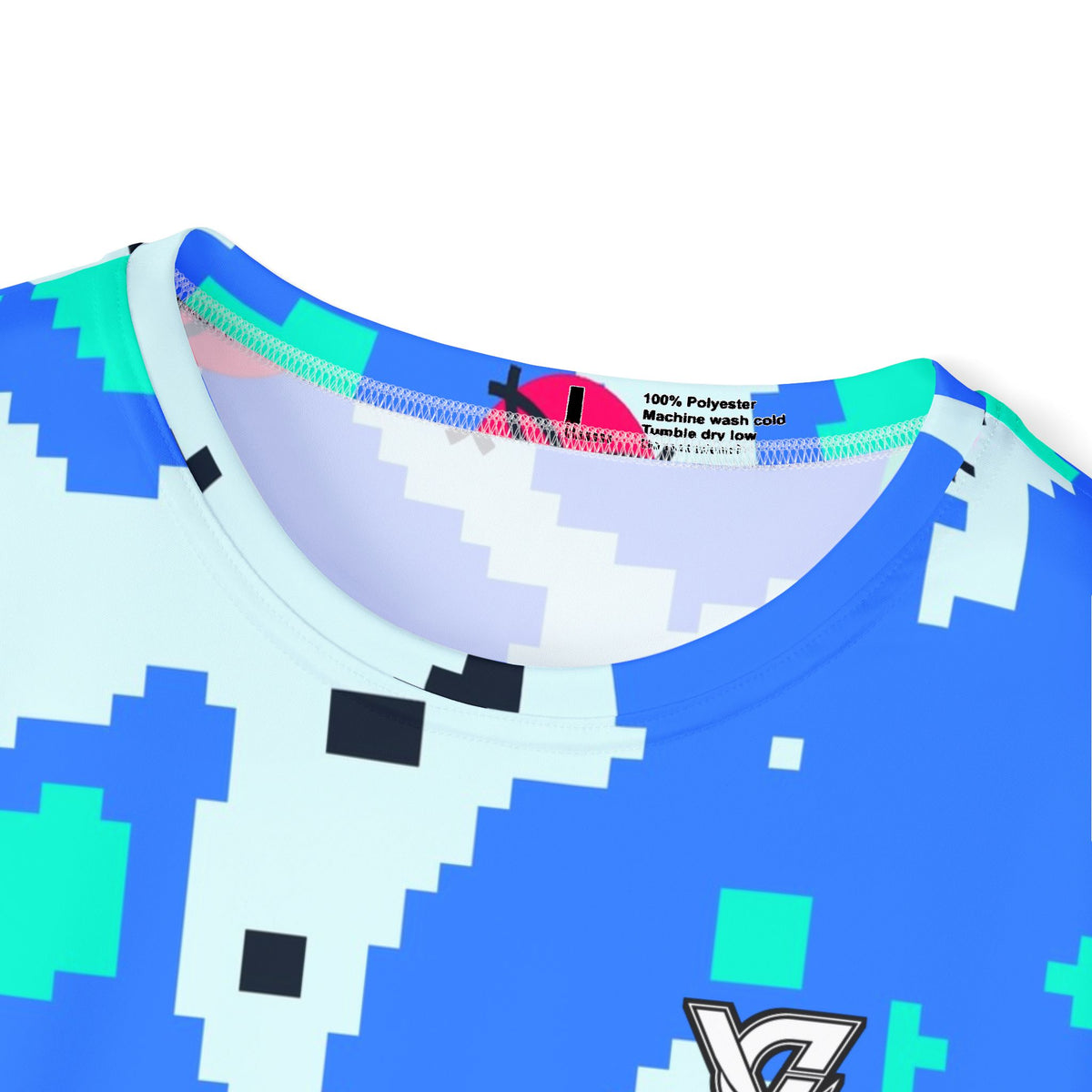 Volleyball Arctic Neon Pixel Camo Men's Sports Jersey