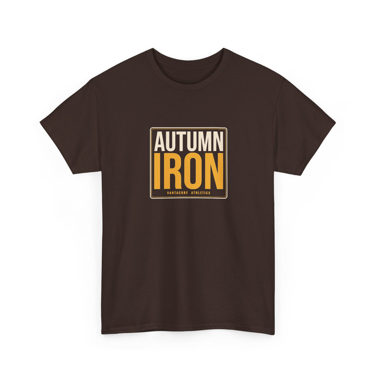 Autumn Iron | Men's Graphic Gym T-Shirt