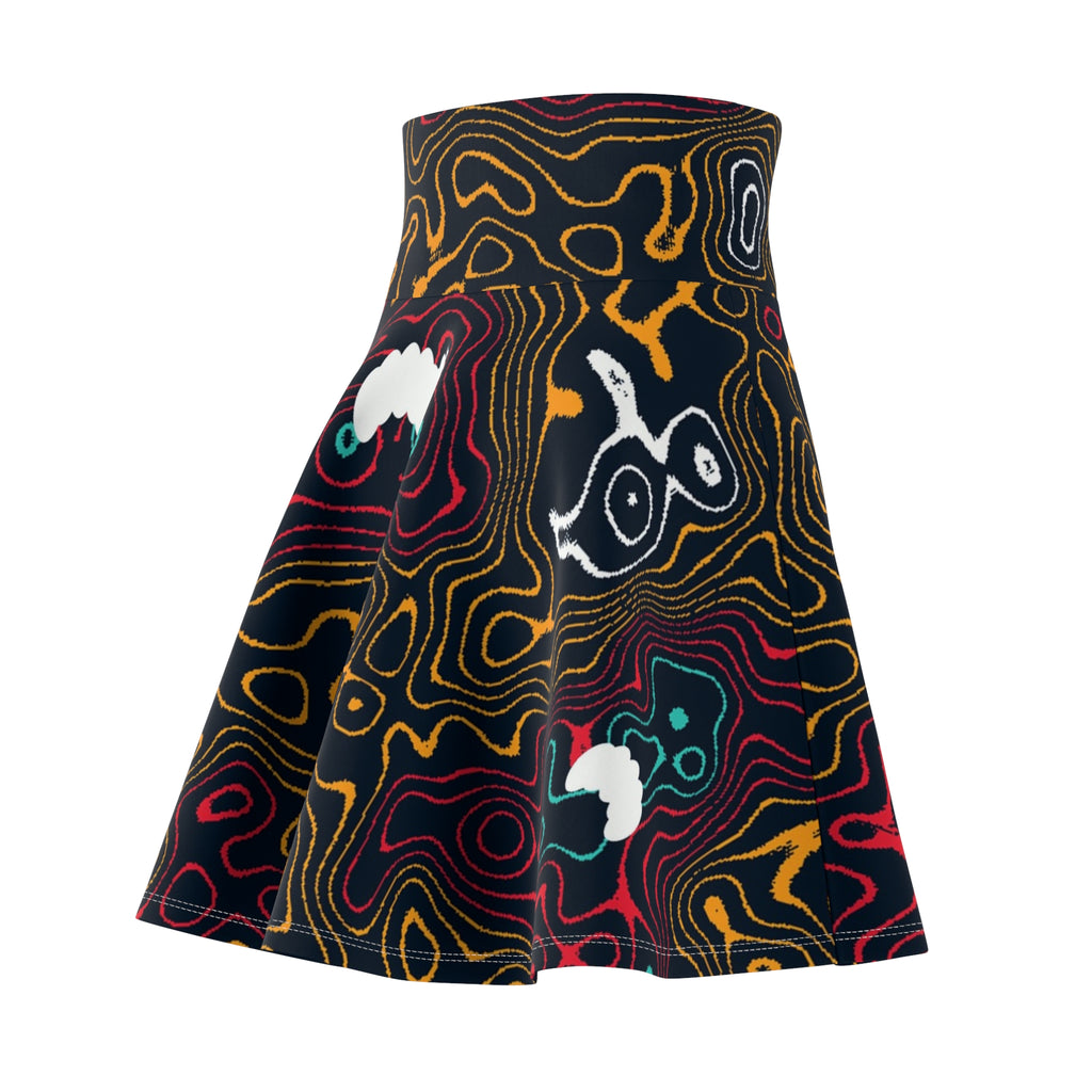 Yoga Aqua Volt Topo Trail Women's Athletic Skater Skirt