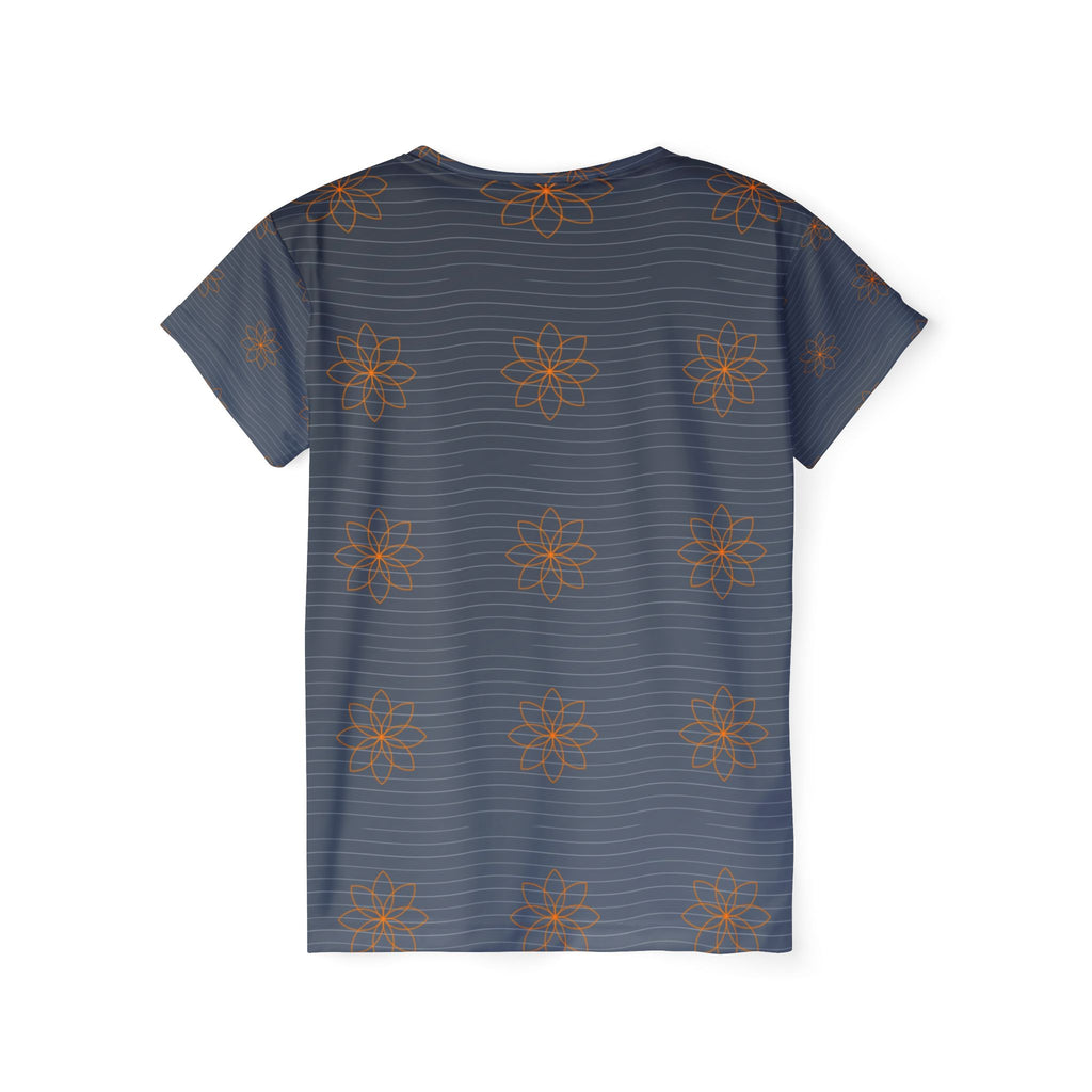 Yoga Slate Storm Flow Lotus Women's Sports Jersey