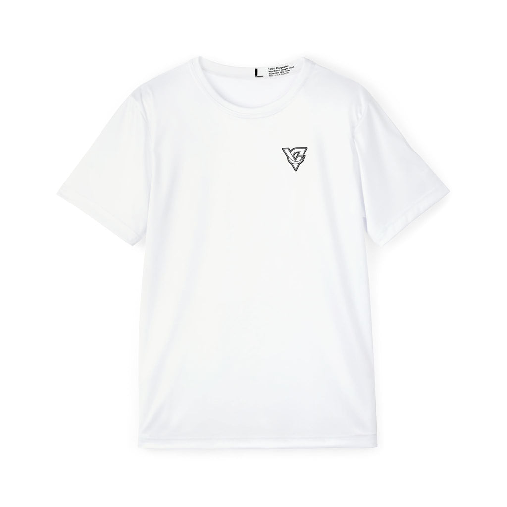 Vantacore Solid White Men's Sports Jersey