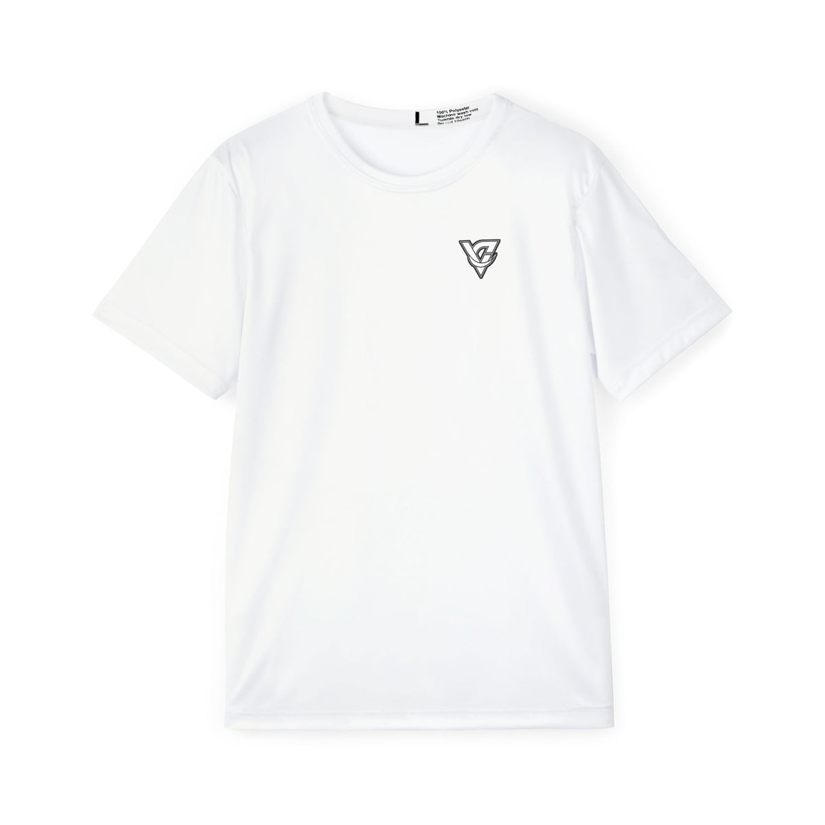 Vantacore Solid White Men's Sports Jersey