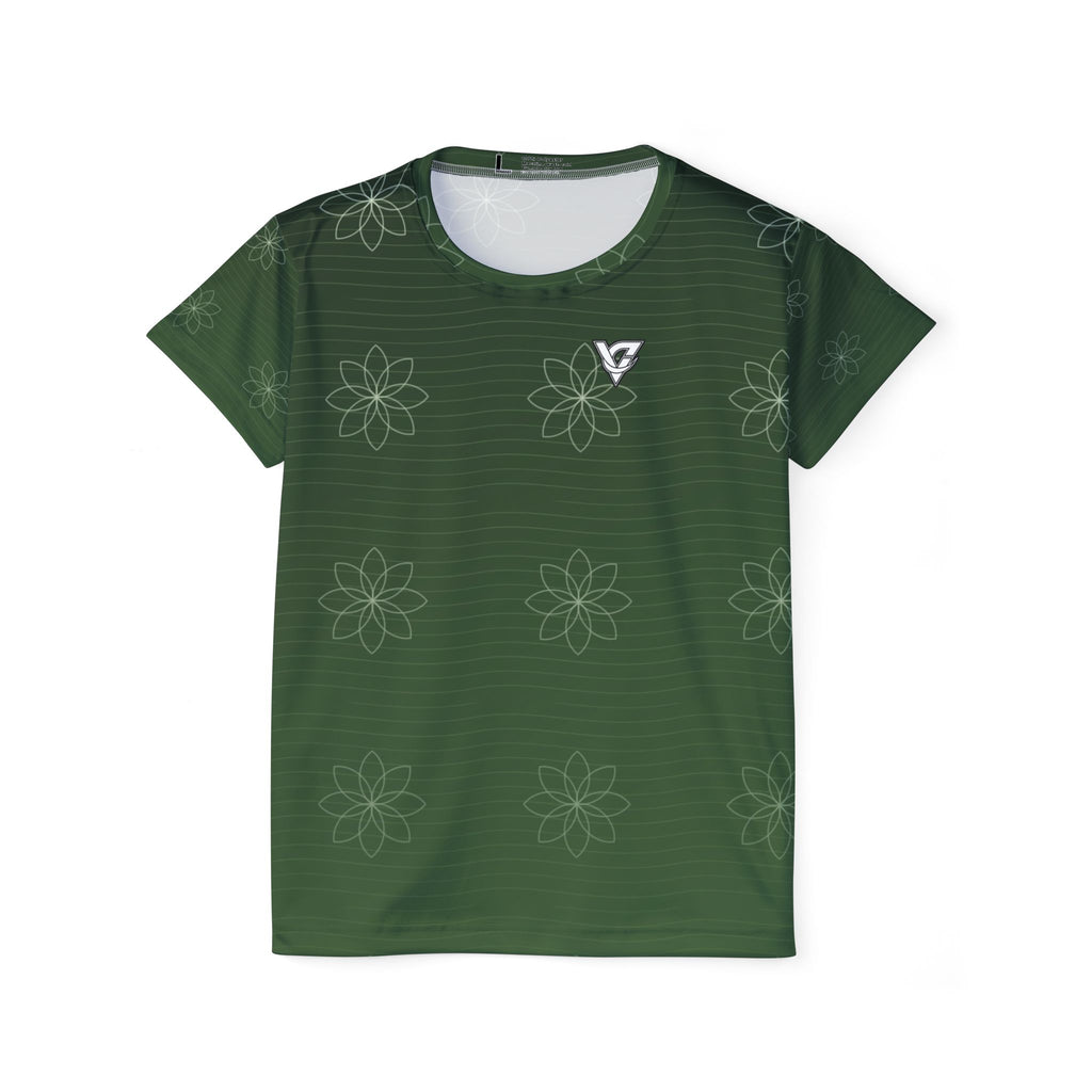 Yoga Forest Camo Flow Lotus Women's Sports Jersey