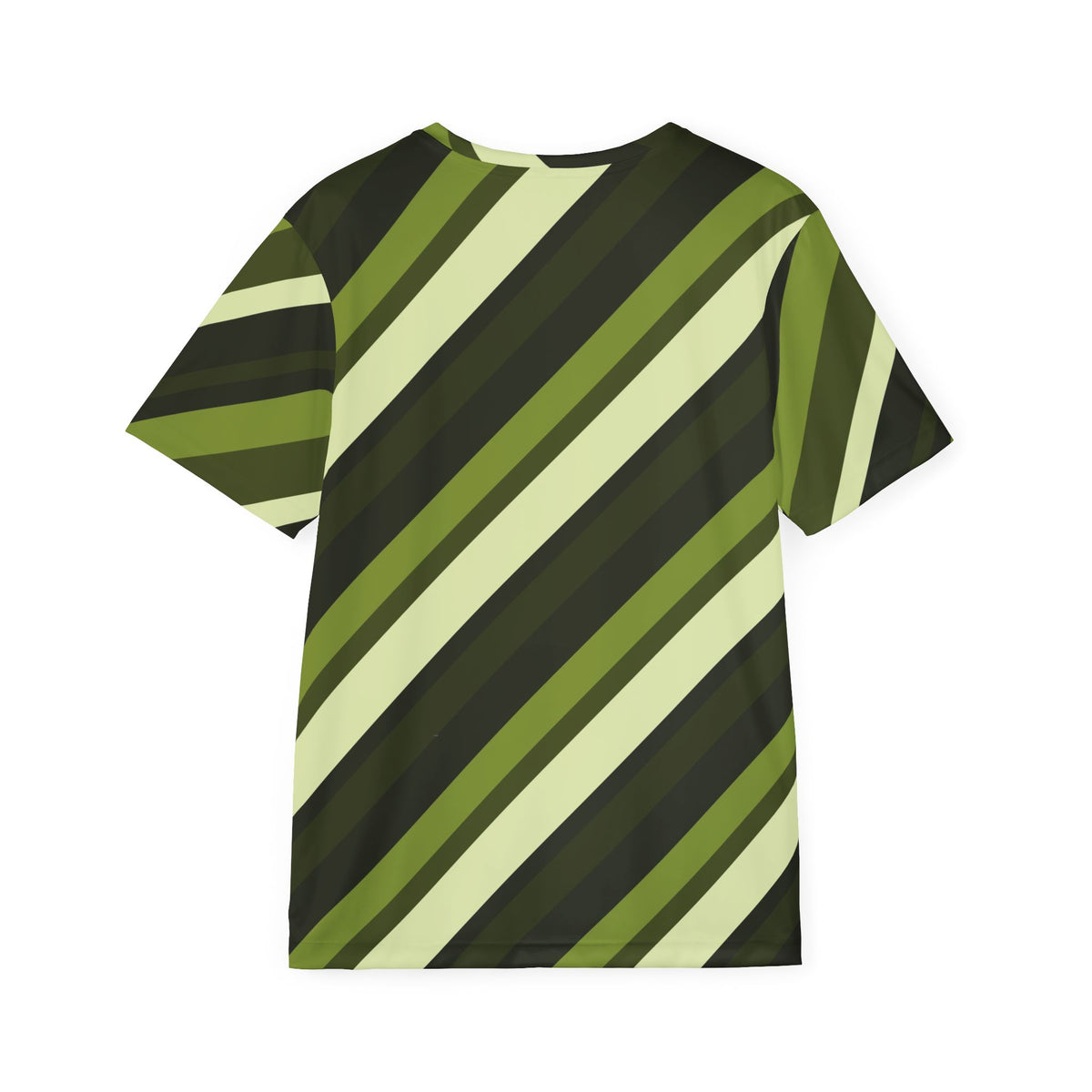 Olive Stripe Multipurpose Athletic Shirt