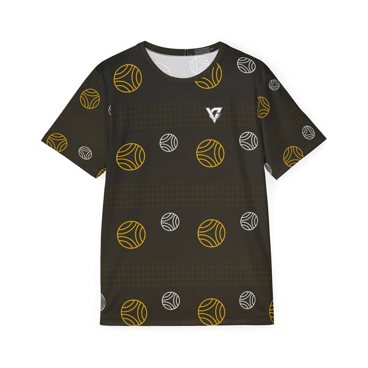 Volleyball Gold Rush Spike Panel Men's Sports Jersey