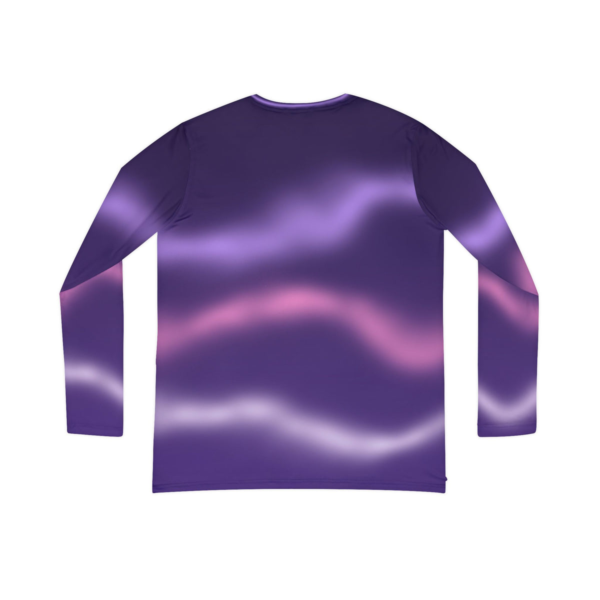 Lilac Aurora Women's Long Sleeve V-Neck Athletic Top