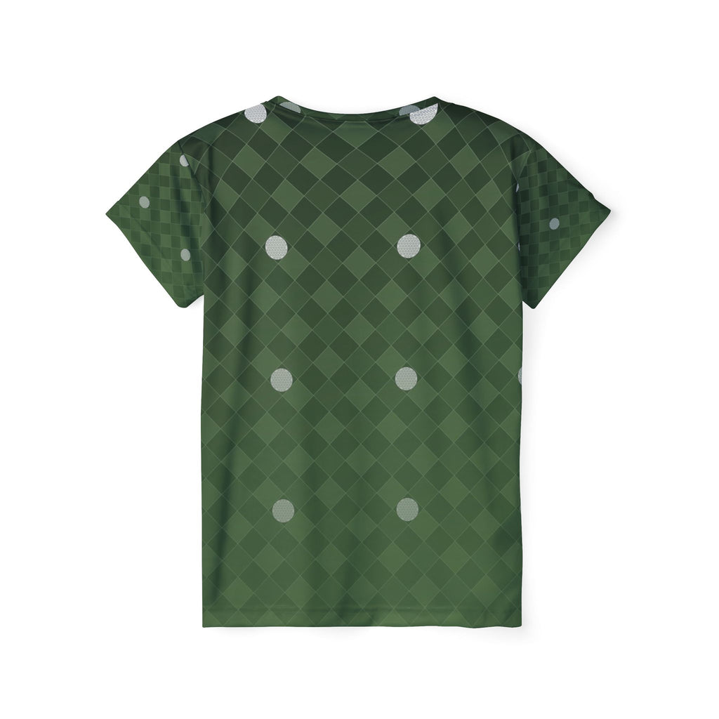 Golf Forest Camo Dimple Links Women's Sports Jersey