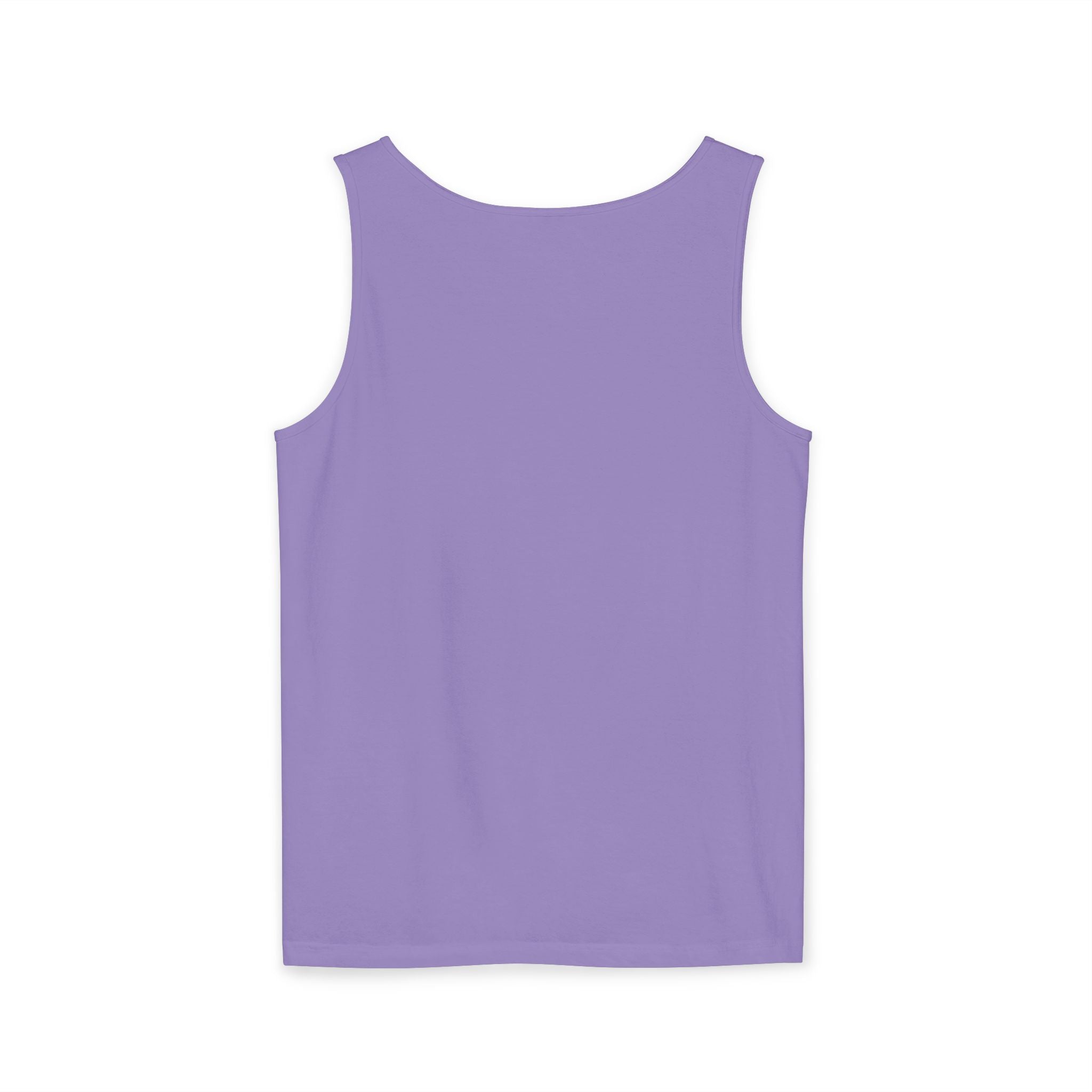 Minimal Geometric Triangle Logo Tank Top | Chest Emblem