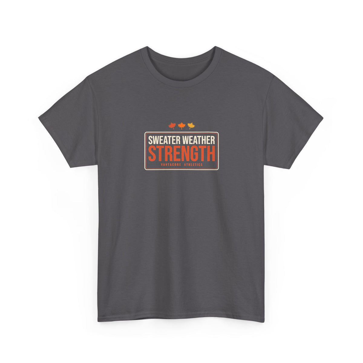 Sweater Weather Strength | Men's Graphic Gym T-Shirt