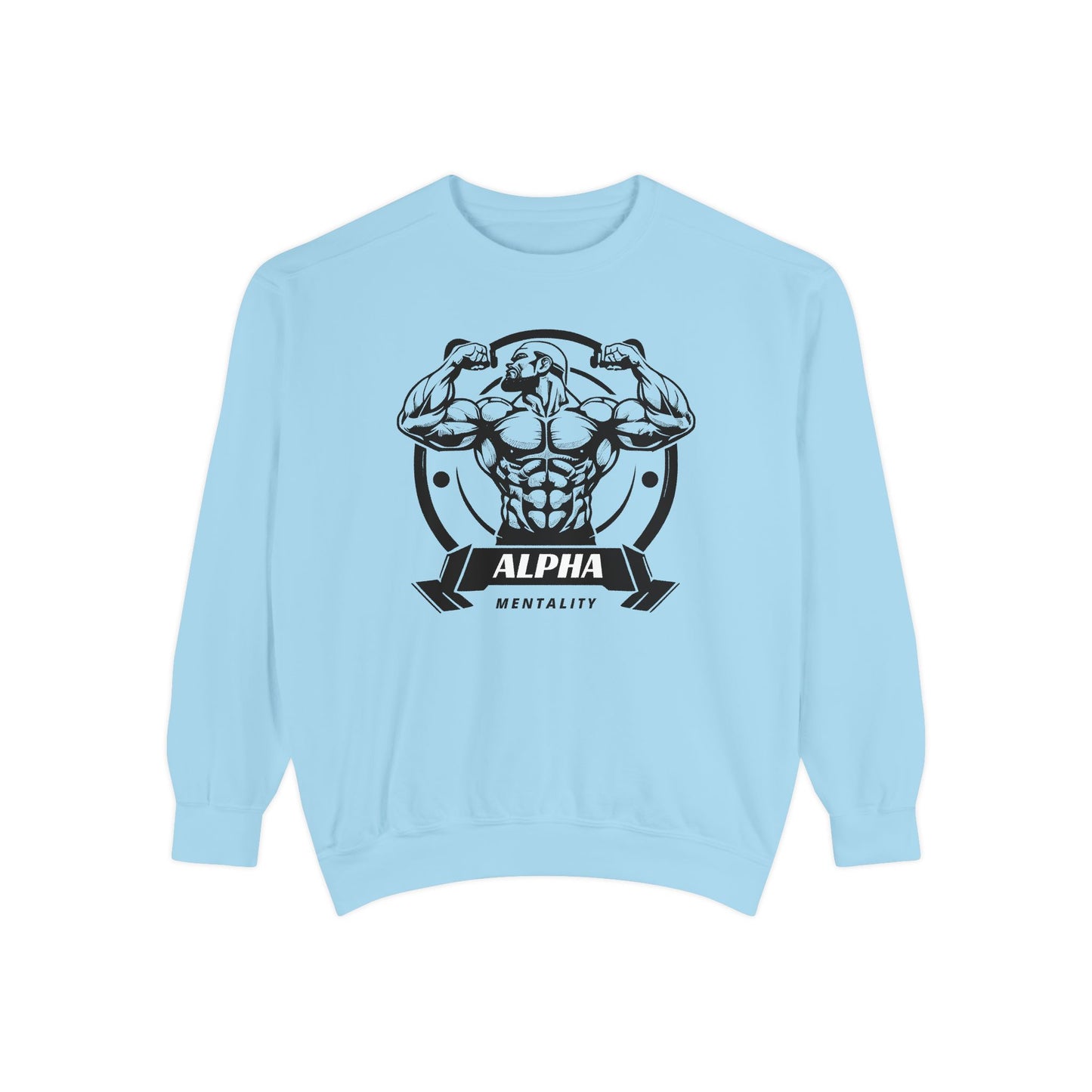 Alpha Mentality Sweatshirt | Muscular Gym Crewneck