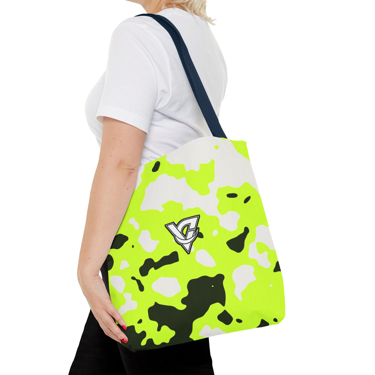 Volt Magma Tote Bag — All-Over Print Gym & Everyday Tote