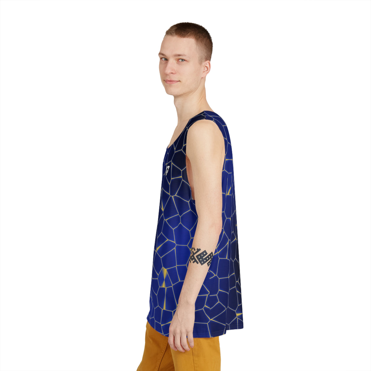 Royal Rift Men's Athletic Tank