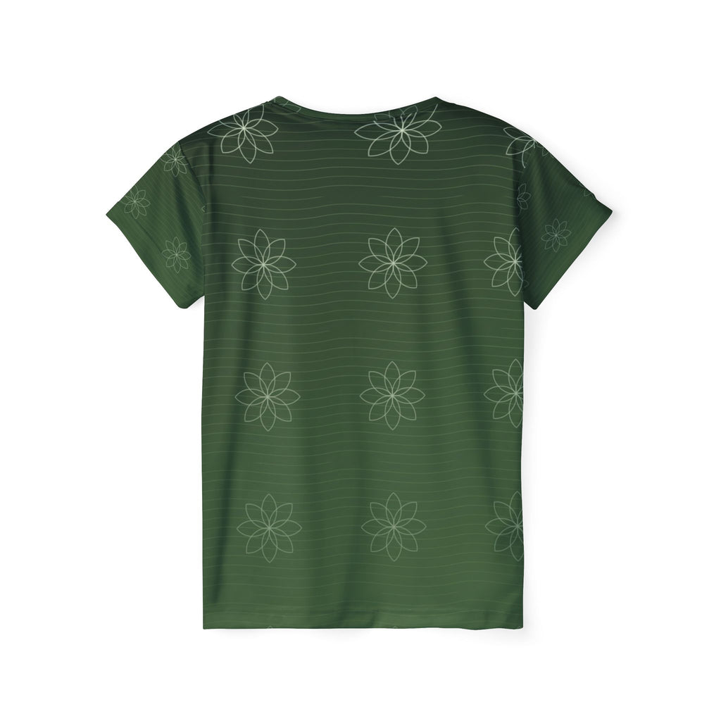 Yoga Forest Camo Flow Lotus Women's Sports Jersey