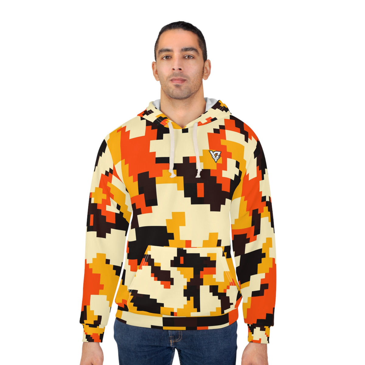 Blaze Digital Camo Men's Pullover Hoodie