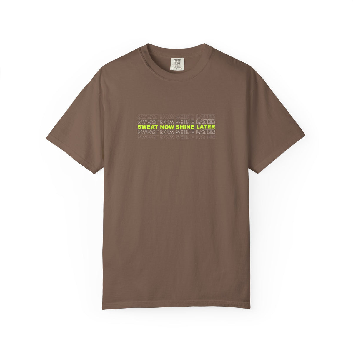 Sweat Now Shine Later | Women's Garment-Dyed Graphic Tee