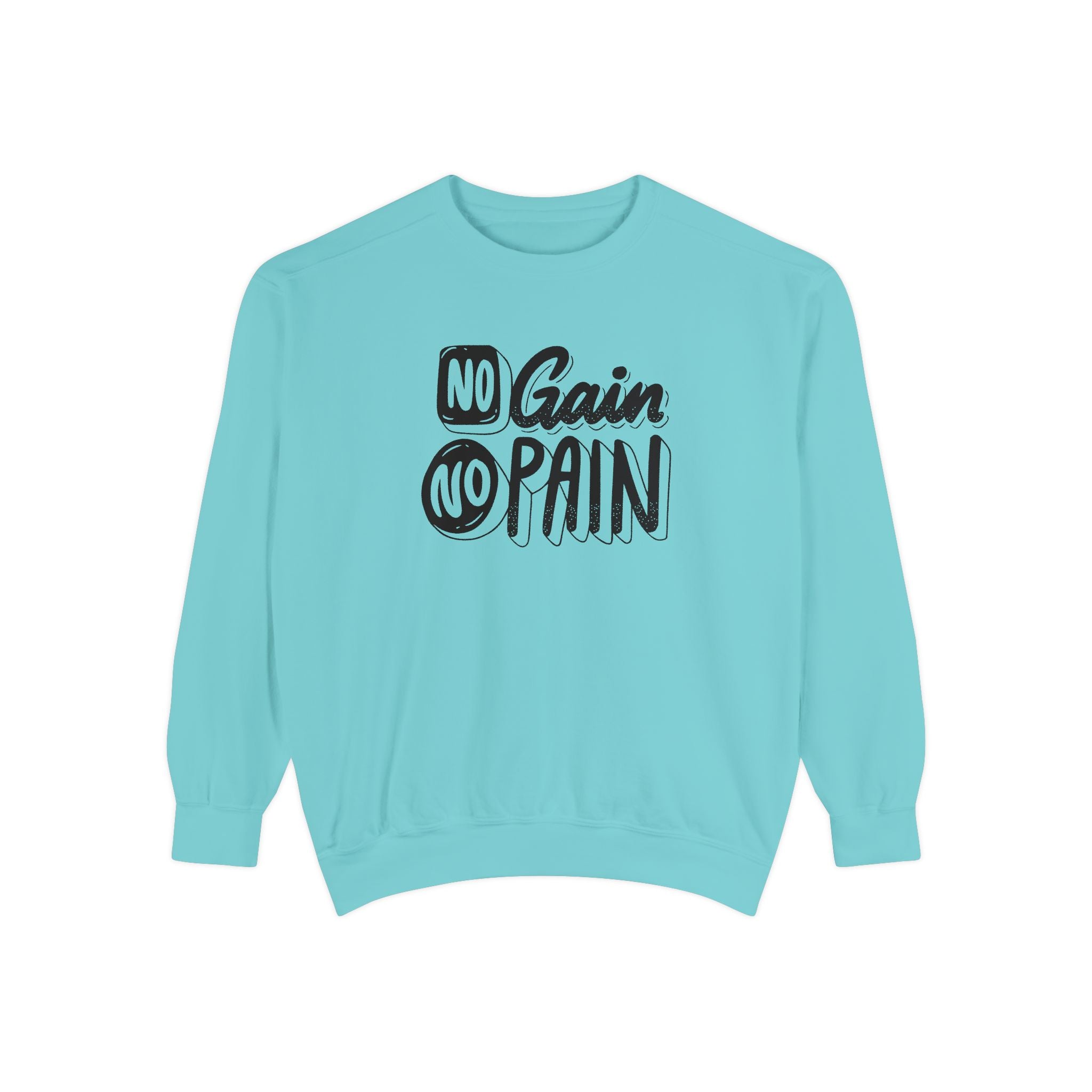 No Gain No Pain Sweatshirt | Motivational Fitness Crewneck
