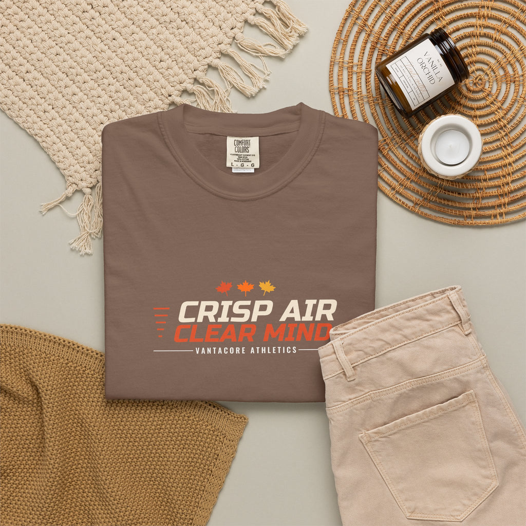Crisp Air Clear Mind | Women's Garment-Dyed Graphic Tee