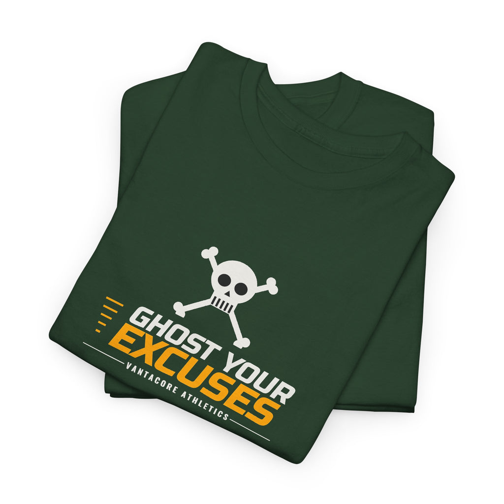 Ghost Your Excuses | Men's Halloween Graphic Gym T-Shirt