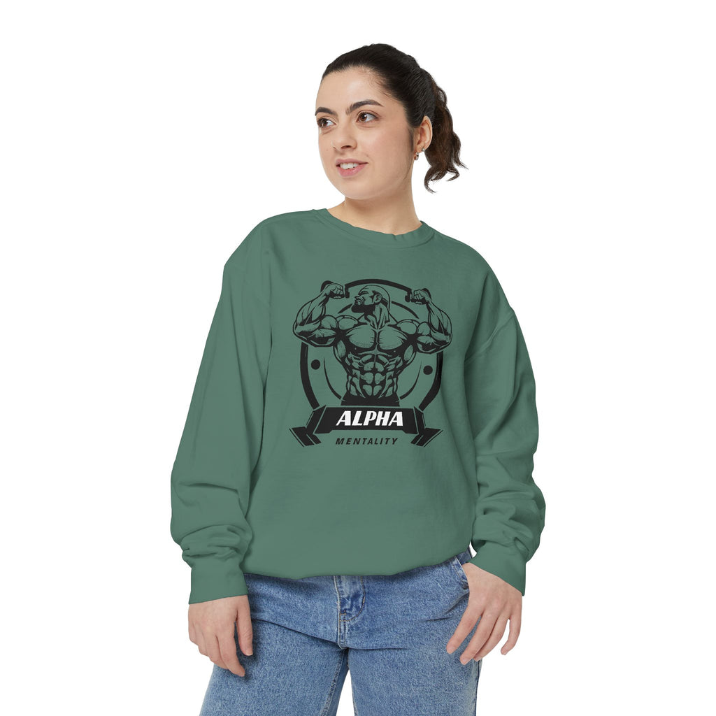 Alpha Mentality Sweatshirt | Muscular Gym Crewneck