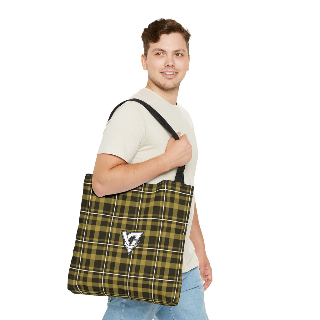 Hayride Flannel Tote Bag — All-Over Print Gym & Everyday Tote