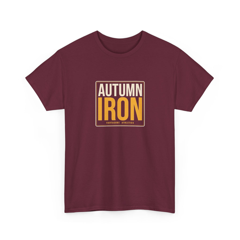 Autumn Iron | Men's Graphic Gym T-Shirt