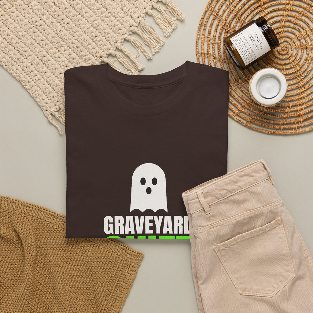 Graveyard Shift | Men's Halloween Graphic Gym T-Shirt