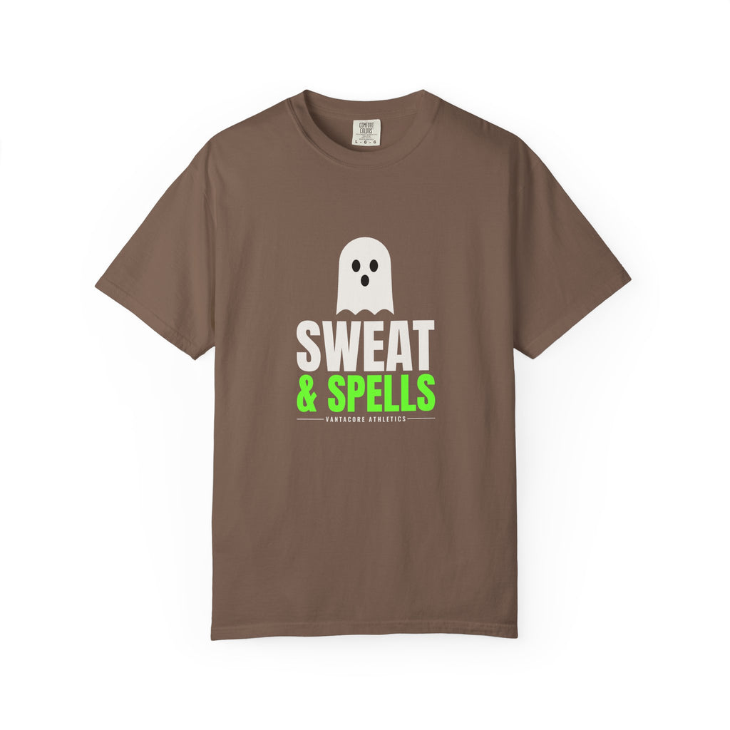 Sweat & Spells | Women's Halloween Garment-Dyed Graphic Tee